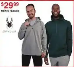 Dunham's Sports Spyder men's fleece offer