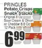 Food Universe Pringles potato crisps snack stacks offer