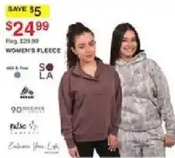 Dunham's Sports Sola women's fleece offer