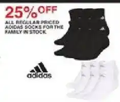 Dunham's Sports Adidas socks for the family offer