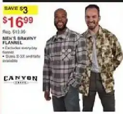Dunham's Sports Canyon Men's Brawny Flannel offer
