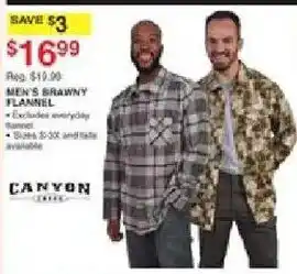 Dunham's Sports Canyon Men's Brawny Flannel offer