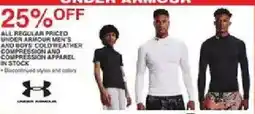 Dunham's Sports Under Armour men's and boys' cold weather compression and compression apparel offer