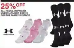 Dunham's Sports Under Armour socks offer
