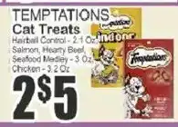 Key Food Temptations cat treats offer