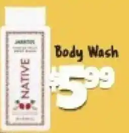 Big Lots Native body wash offer