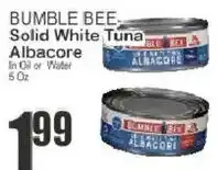 Key Food Bumble Bee solid white tuna albacore offer