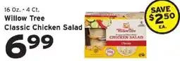 Hannaford Willow Tree classic chicken salad offer