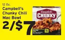Hannaford Campbell's Chunky Chili Mac Bowl offer