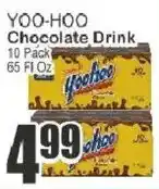 Key Food Yoo-hoo chocolate drink offer