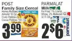 Key Food Post family size cereal offer