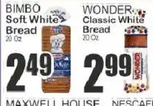 Key Food Bimbo soft white bread offer