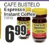 Key Food Cafe Bustelo Espresso Instant Coffee offer