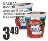 Food Universe Galbani ricotta offer