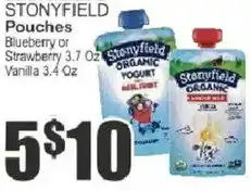 Food Universe Stonyfield Pouches offer