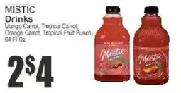 Food Universe Mistic drinks offer