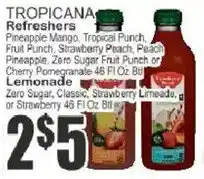 Food Universe Tropicana refreshers offer