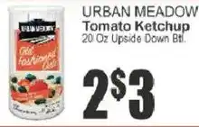 Food Universe Urban meadow tomato ketchup offer