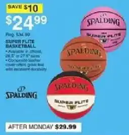 Dunham's Sports Spalding super flite basketball offer