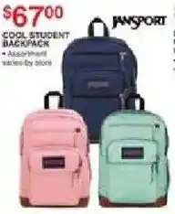 Dunham's Sports Jansport cool student backpack offer