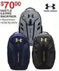 Dunham's Sports Under Armour Hustle 6.0 Pro Backpack offer
