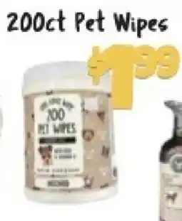 Big Lots 200ct Pet Wipes offer
