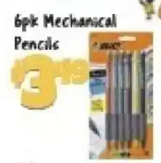Big Lots Bic Mechanical Pencils offer