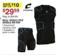 Dunham's Sports Champion bull rush 5-pad girdle or top offer