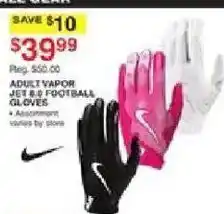 Dunham's Sports Nike Adult Vapor Jet 8.0 Football Gloves offer