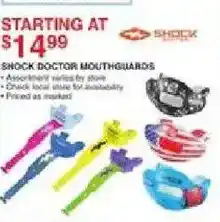 Dunham's Sports Shock Doctor Mouthguards offer