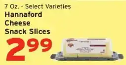 Hannaford Hannaford cheese snack slices offer