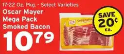 Hannaford Oscar Mayer Mega Pack Smoked Bacon offer