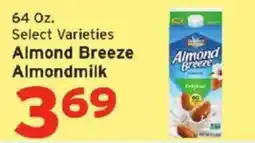 Hannaford Almond Breeze Almondmilk offer