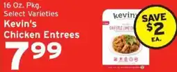 Hannaford Kevin's Chicken Entrees offer