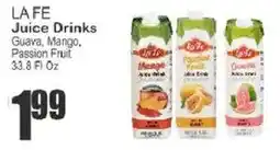 Key Food La Fe juice drinks offer
