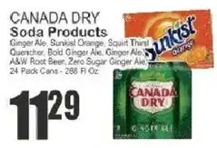 Key Food Canada Dry Soda Products offer