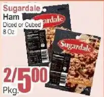 Food Universe Sugardale ham diced or cubed offer