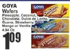 Food Universe Goya wafers offer
