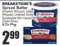 Food Universe Breakstone's spread butter offer