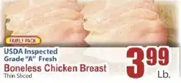 Food Universe Family Pack Boneless Chicken Breast offer