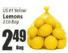 Food Universe US #1 Yellow Lemons offer