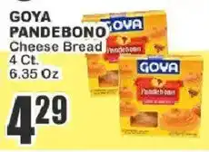 Food Universe Goya pandebono cheese bread offer