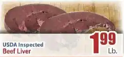 Food Universe USDA Inspected Beef Liver offer