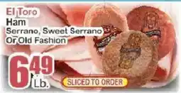 Food Universe El Toro ham offer
