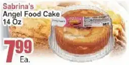 Food Universe Sabrina's angel food cake offer