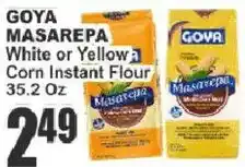 Food Universe Goya masarepa white or yellow corn instant flour offer