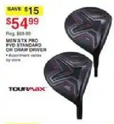 Dunham's Sports Tourmax men's stx pro pvd standard or draw driver offer