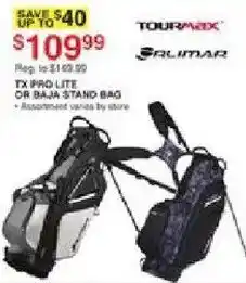 Dunham's Sports Tourmax Slimar Tx Pro Lite Or Baja Stand Bag offer