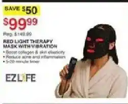 Dunham's Sports Ezlife red light therapy mask with vibration offer