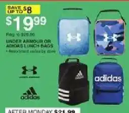 Dunham's Sports Under Armour or Adidas Lunch Bags offer